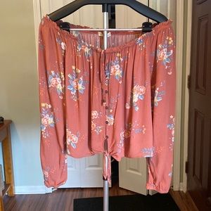 Off the shoulder top